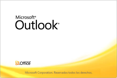 Ilustración informativa acerca de los pasos a seguir para configurar el correo electrónico en Microsoft Outlook.